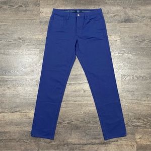 Vineyard Vines Mens 32x32 On the Go Pants Navy Blue Breathable Pants